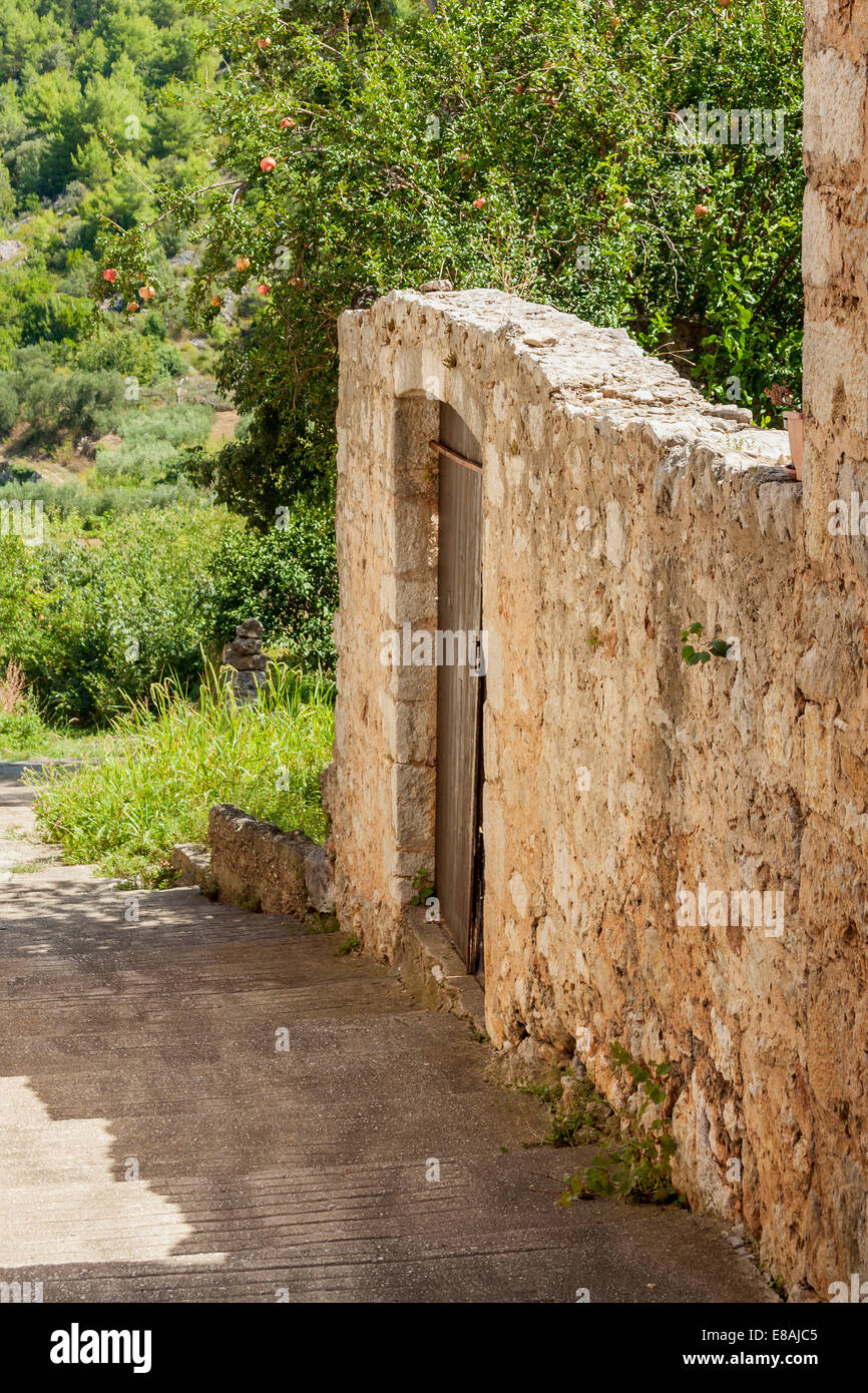 Pitve Dorf (Donje Pitve - neue oder niedriger Pitve) auf der Insel Hvar, Kroatien Stockfoto