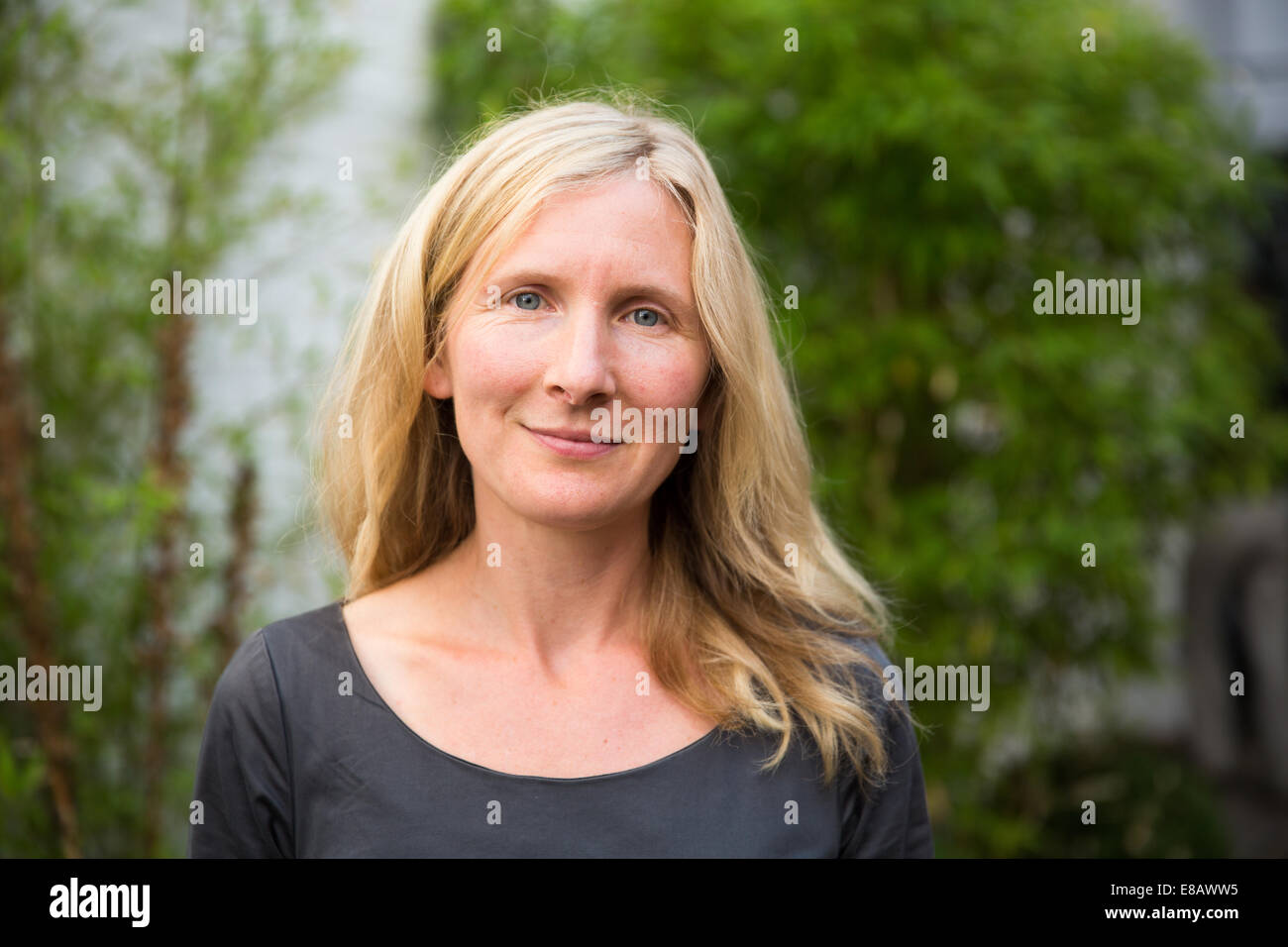 Samantha Harvey ist ein englischer Autor Stockfoto