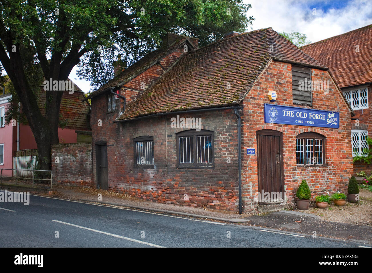 Die alte Schmiede, Hursley, Hampshire, England Stockfoto