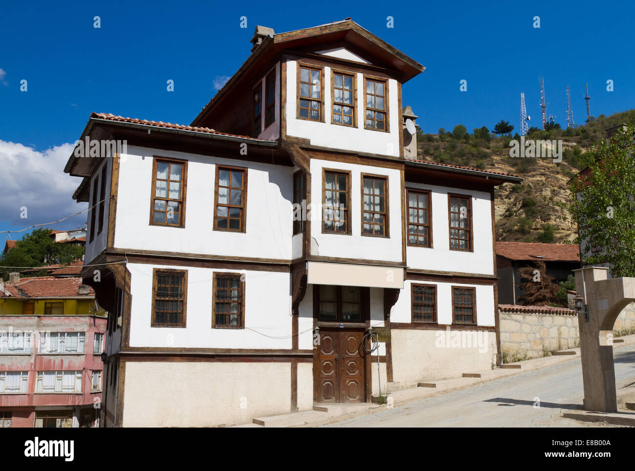 Traditionelle Osmanische Haus aus Kastamonu, Türkei Stockfoto