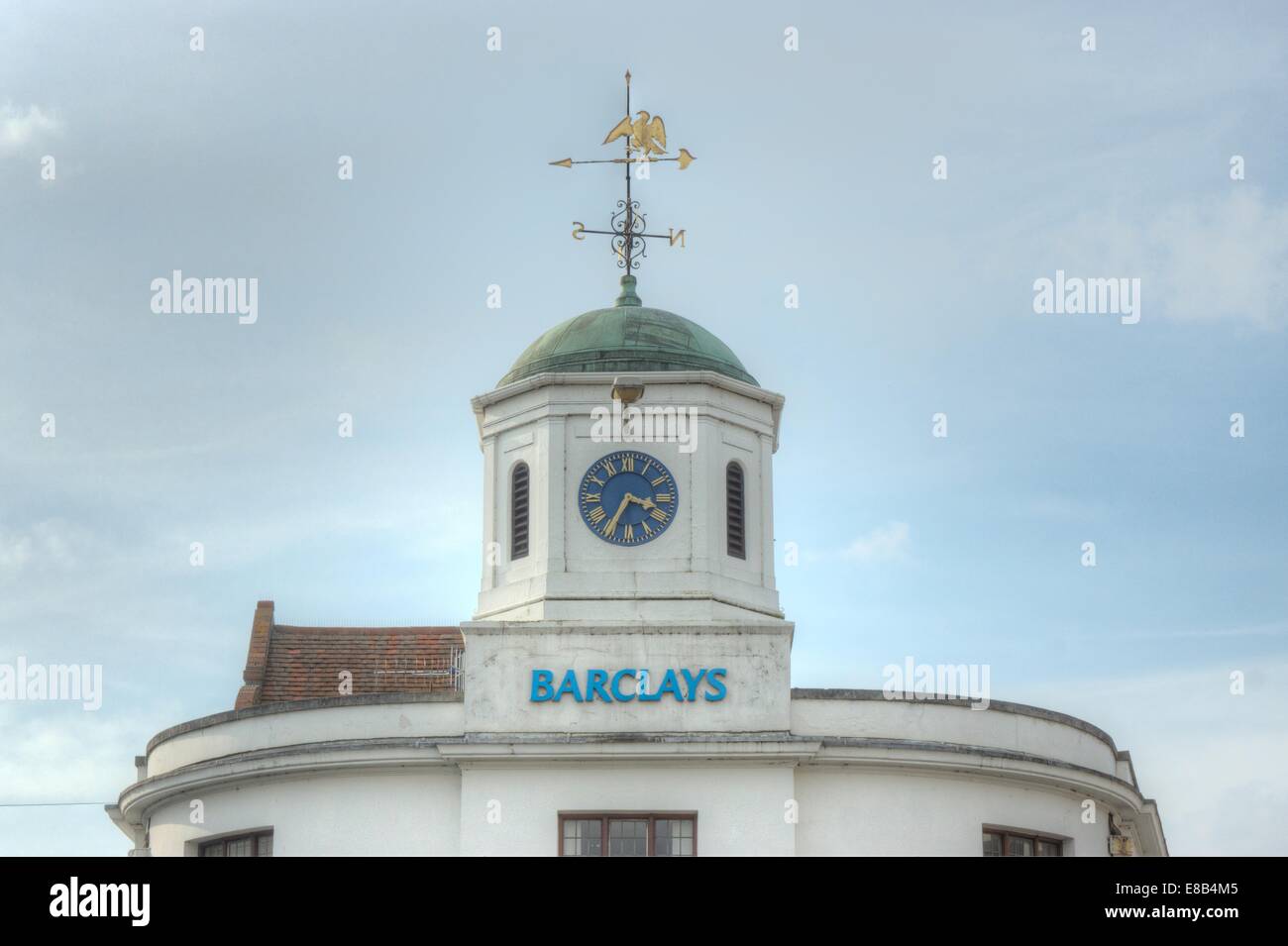 Barclays Bank unterzeichnen Stratford-upon-avon Stockfoto