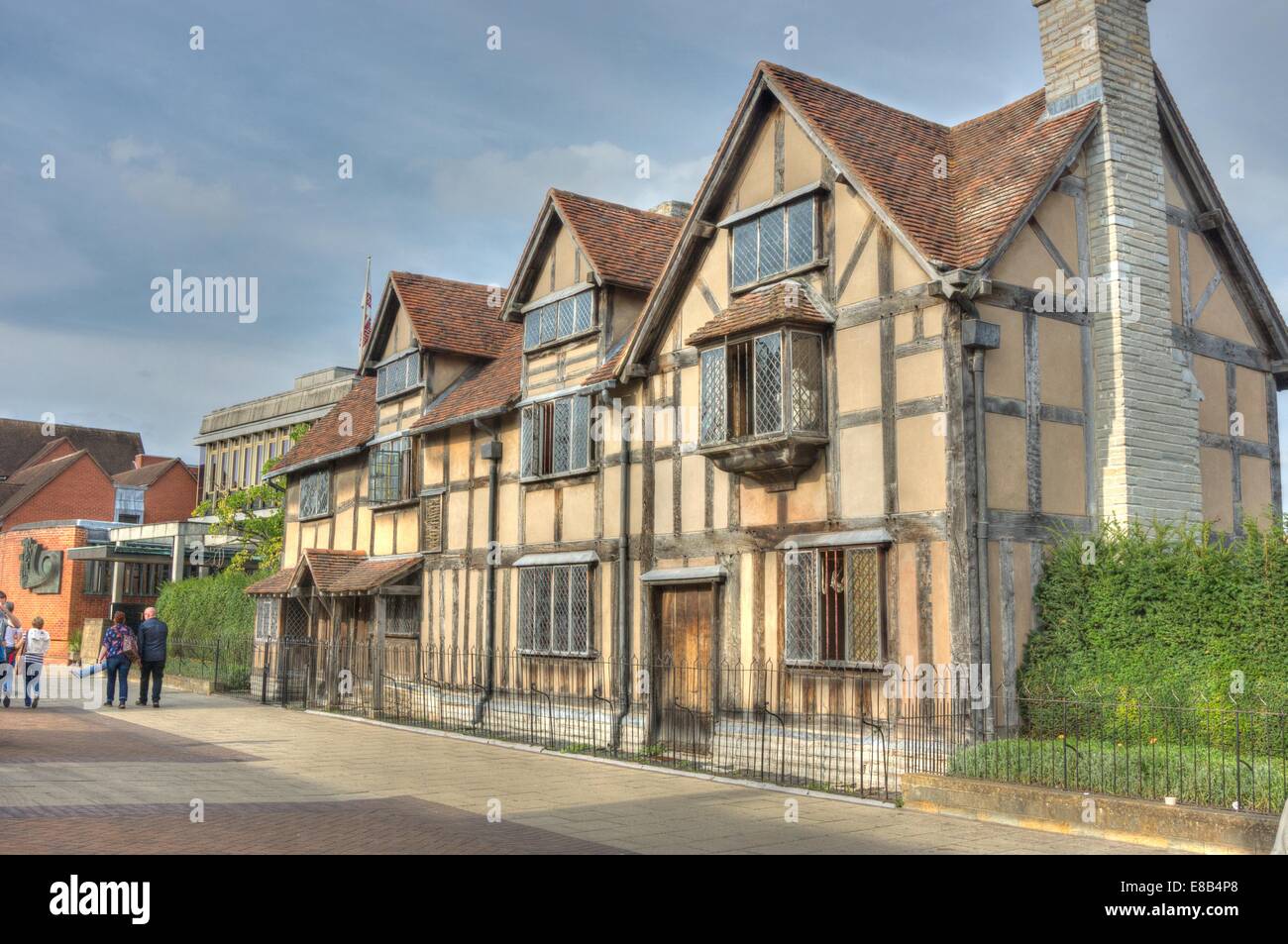 Shakespeares Geburtsort Stratford-upon-avon Stockfoto