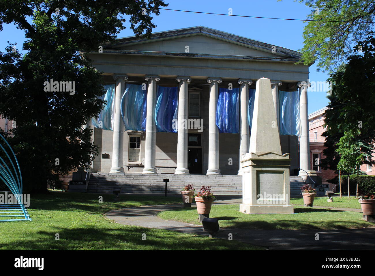 Snug Harbor, Staten Island, New York. Von Martin E. Thompson entworfen und erbaut 1831 – 1833 Stockfoto