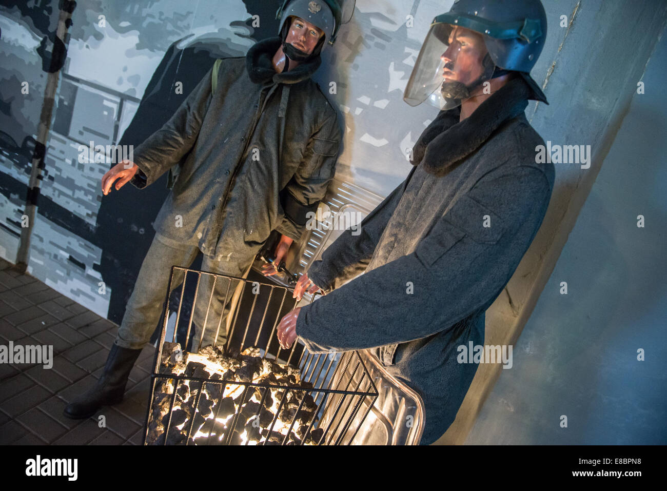 Wege zur Freiheit Ausstellung geehrt 20. Jahrestag der Unterzeichnung der Danziger Werft am 31. August 1980, Danzig Polen Stockfoto