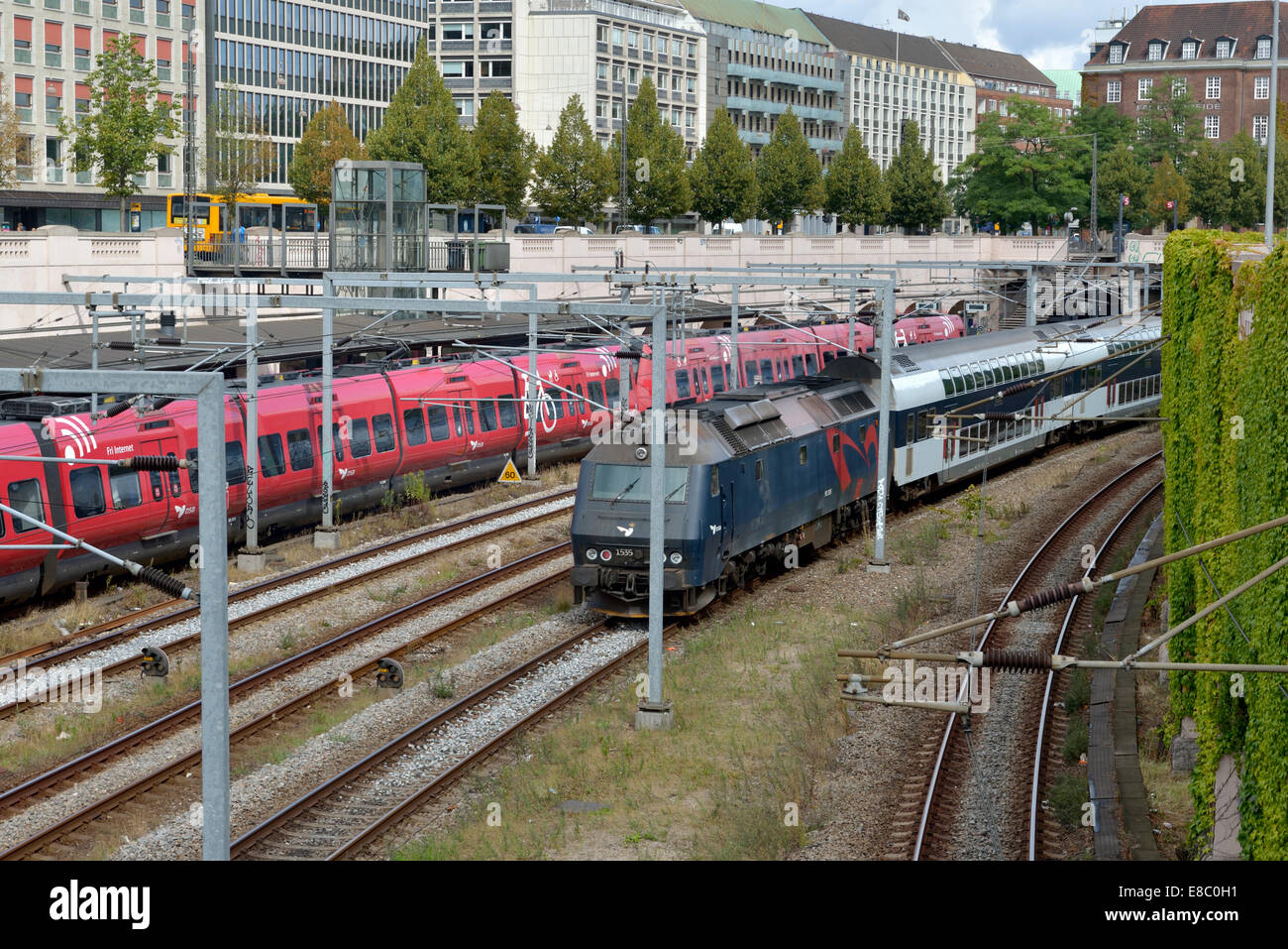 U-Bahnzüge, Kopenhagen, Dänemark-140818 62365 Stockfoto