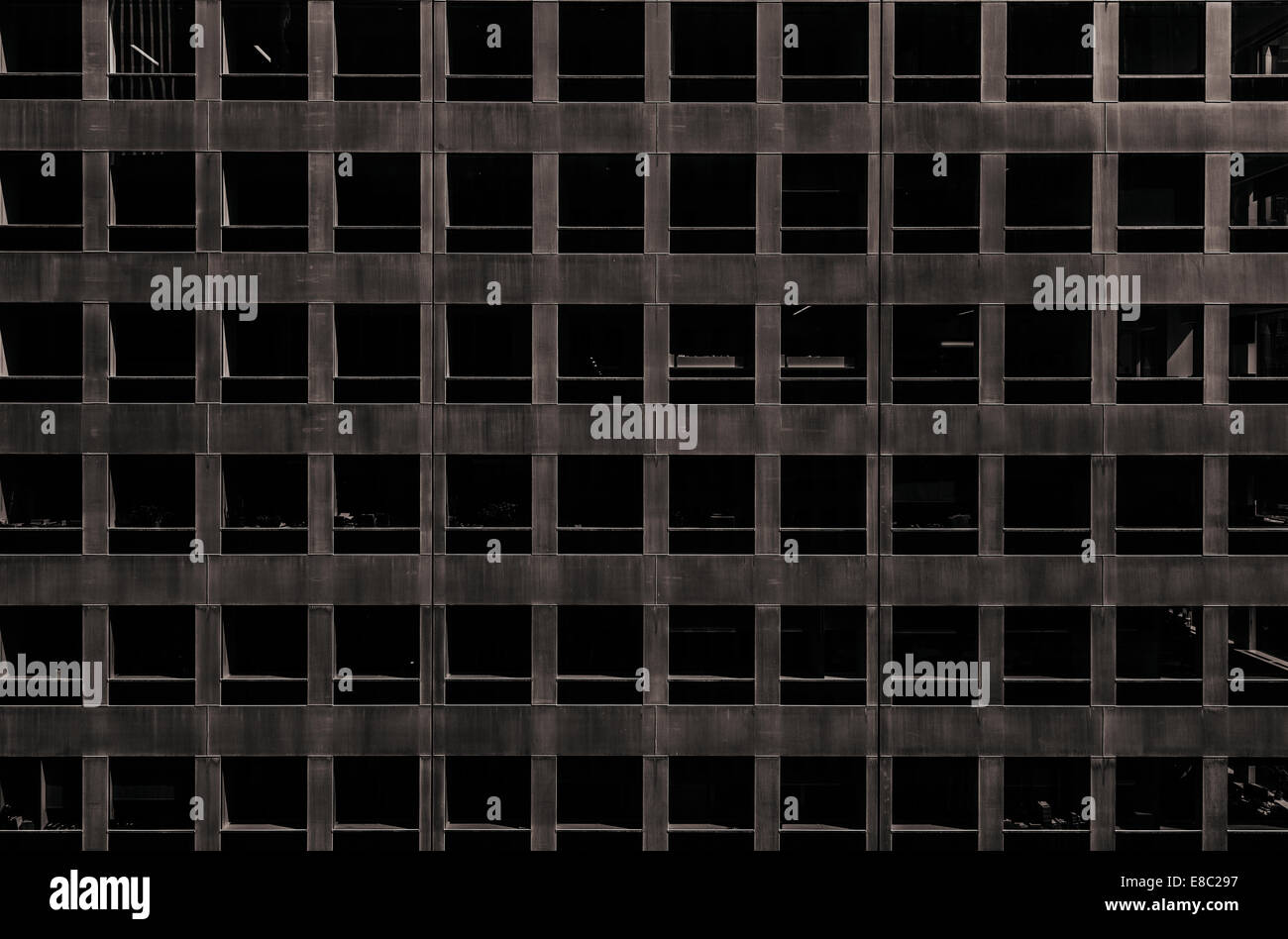 Abstrakt Architektur, leeren Bürogebäude Stockfoto