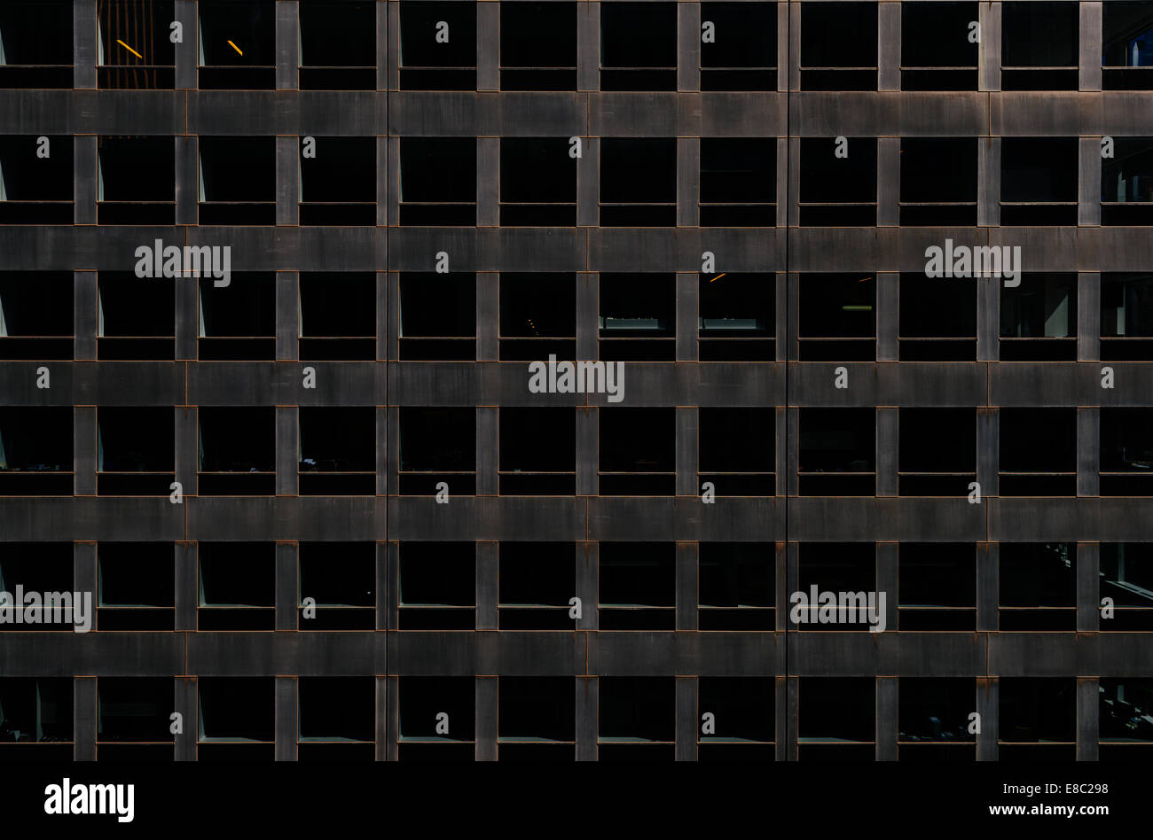 Abstrakt Architektur, leeren Bürogebäude Stockfoto