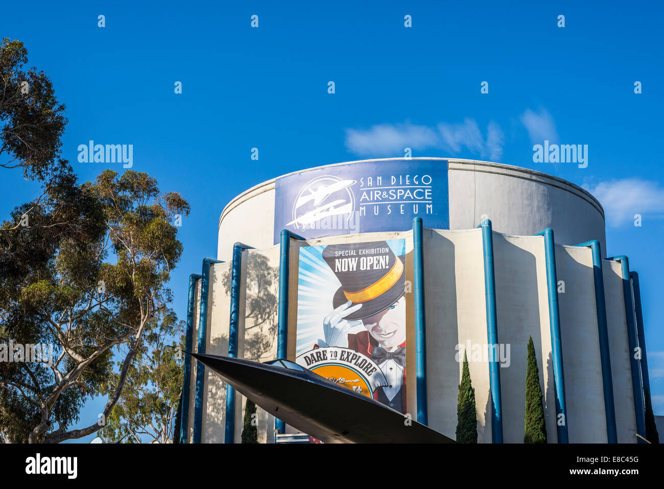 San Diego & Luftraum Museumsbau. Balboa Park, San Diego, Kalifornien, Vereinigte Staaten von Amerika. Stockfoto