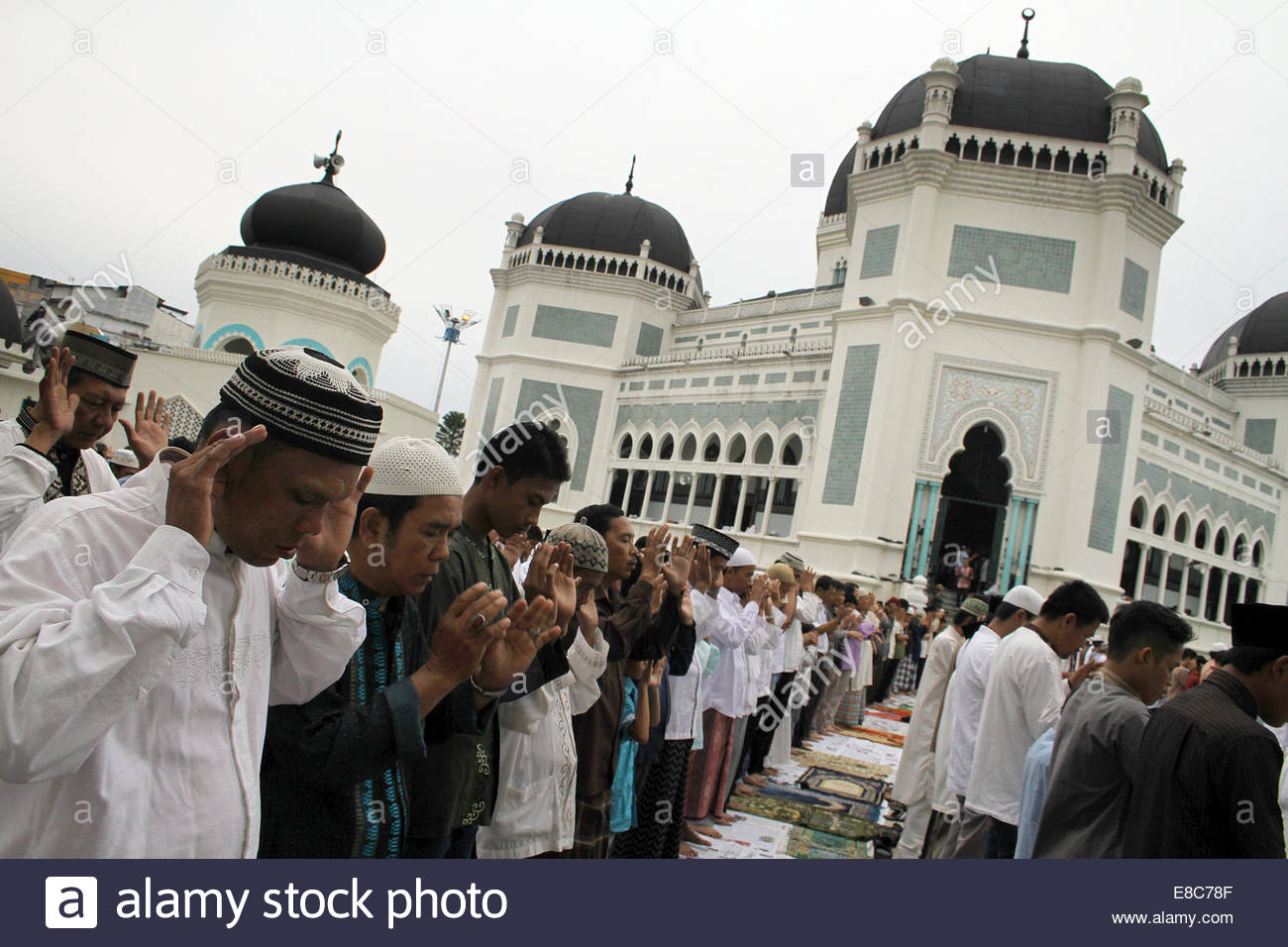 Medan, Sumatra, Indonesien. 5. Oktober 2014. Indonesische 