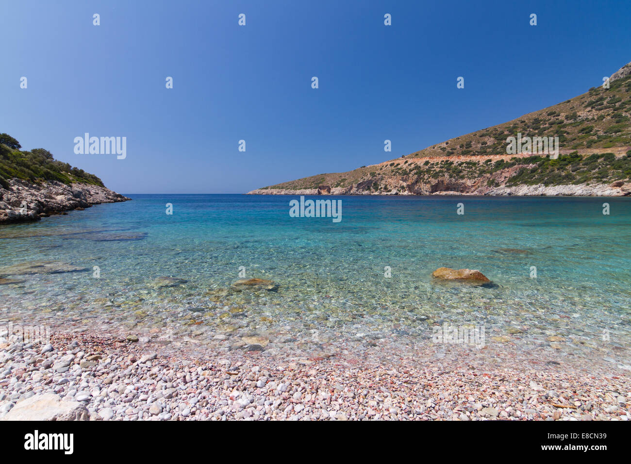 Strand Meer Stockfoto