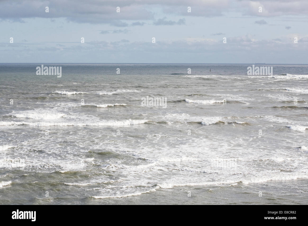 Die Nordsee im Sommer. Stockfoto
