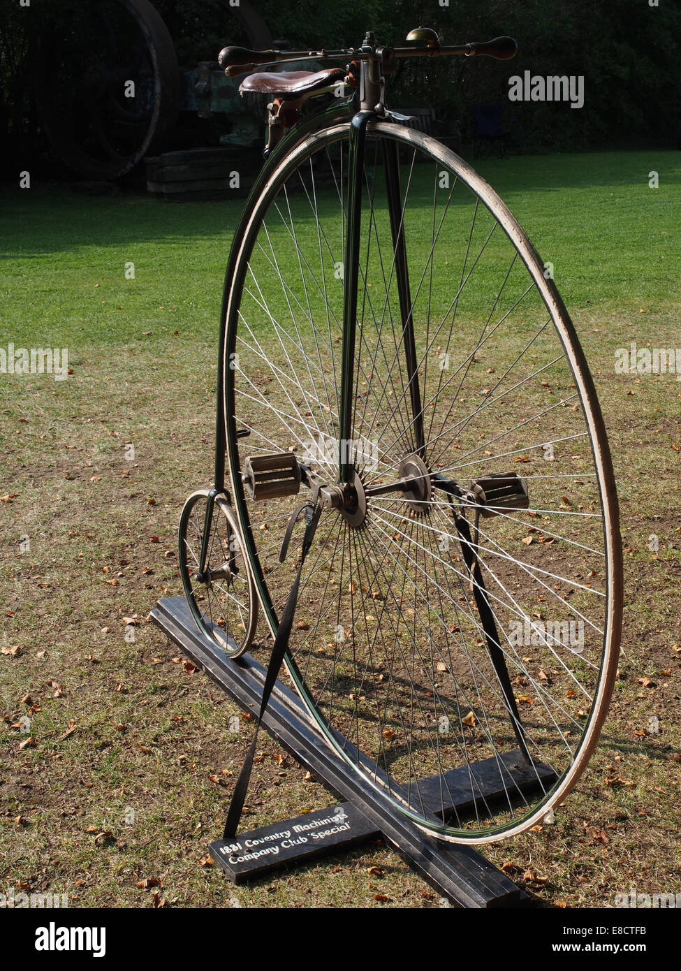 Penny Farthing Fahrrad Stockfotografie - Alamy