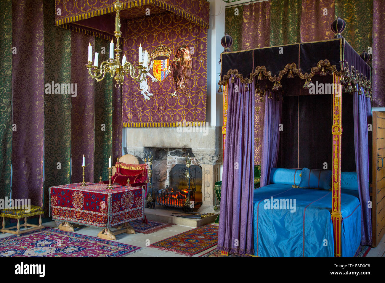 Das Schlafzimmer Konigin Auf Stirling Castle Stirling