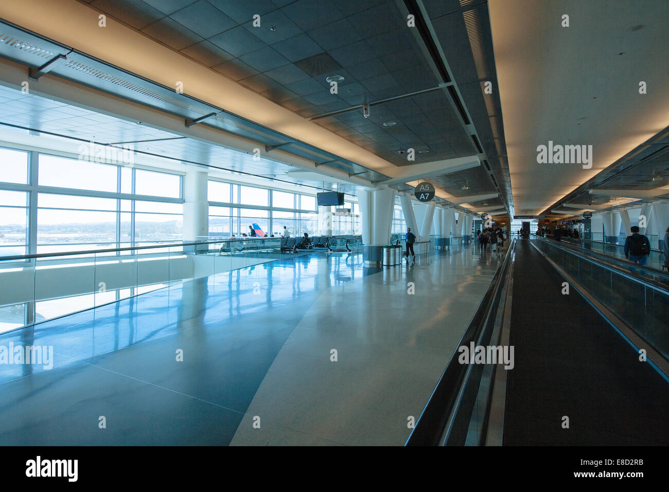 Flughafen-terminal Stockfoto