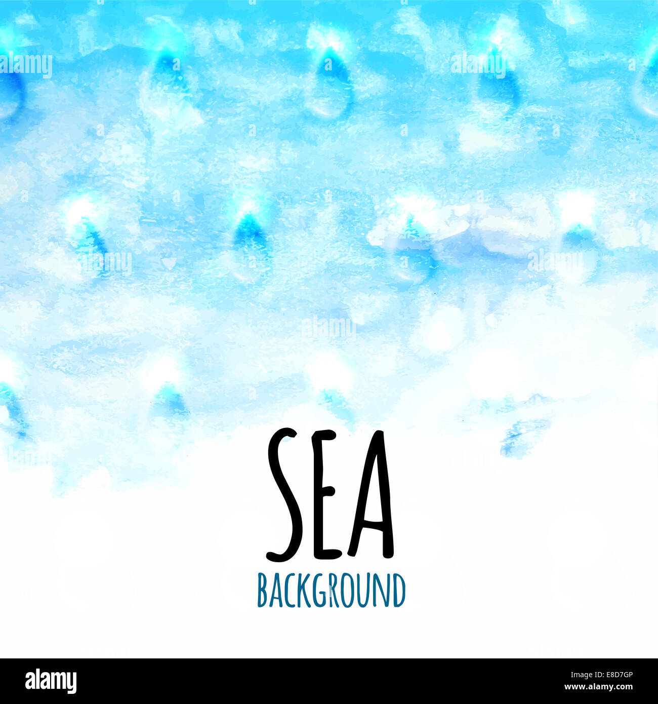 Aquarell strahlende Streifenmuster, gelb, orange und rote Farben Stockfoto