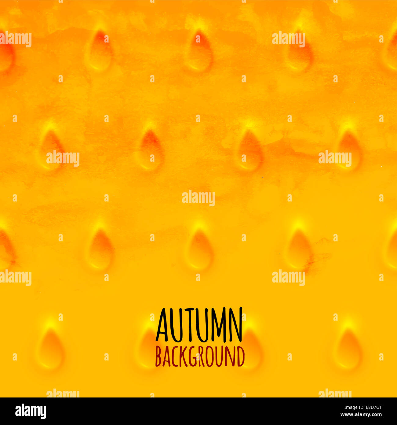 Aquarell strahlende Streifenmuster, gelb, orange und rote Farben Stockfoto