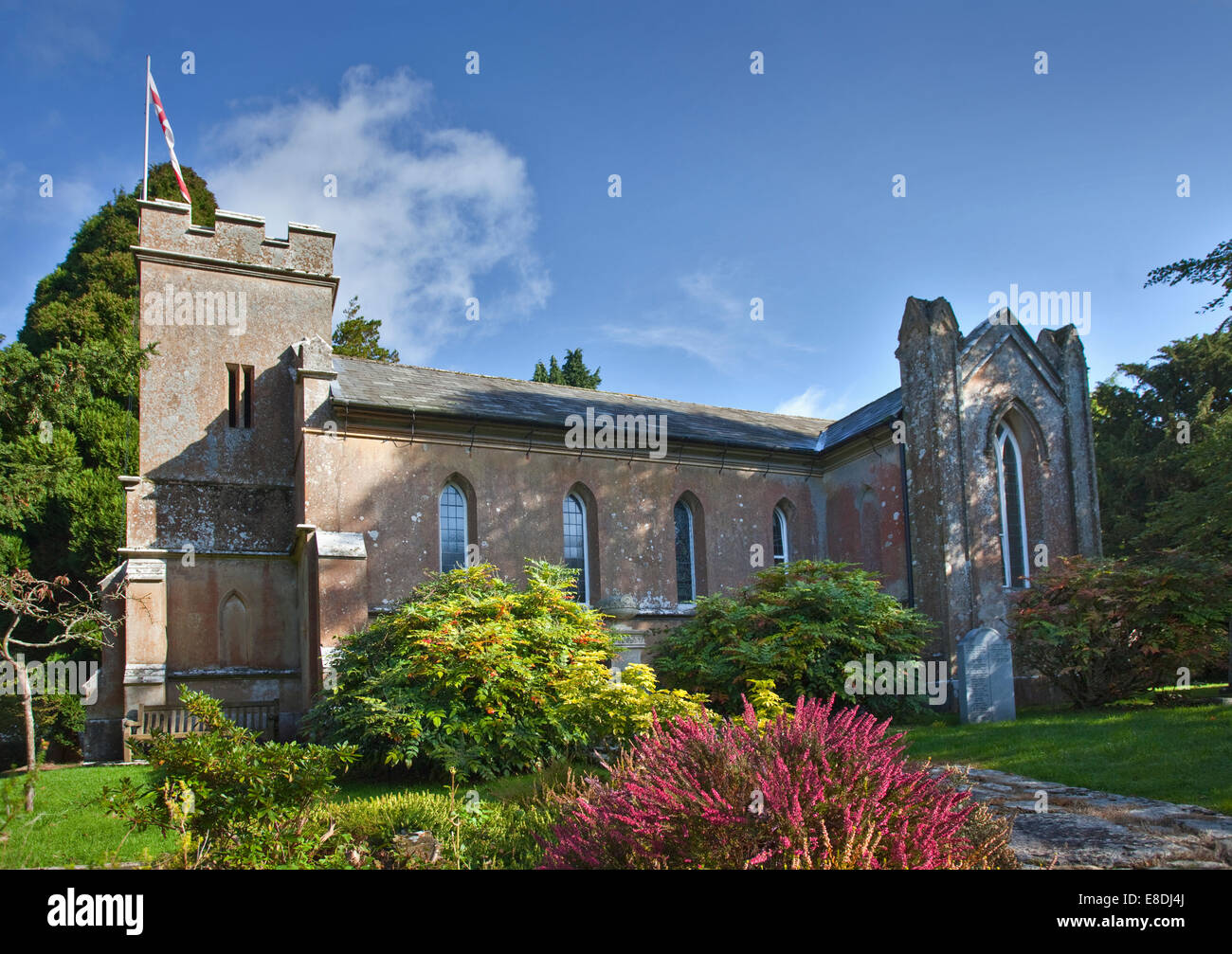 Kirche St. Denys, Chilworth, Hampshire, England Stockfoto