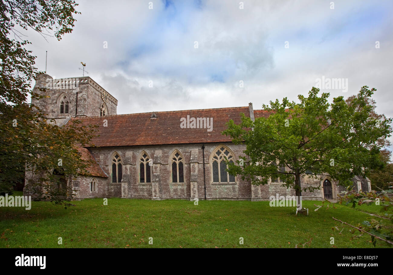 Allerheiligenkirche, Hursley, Hampshire, England Stockfoto