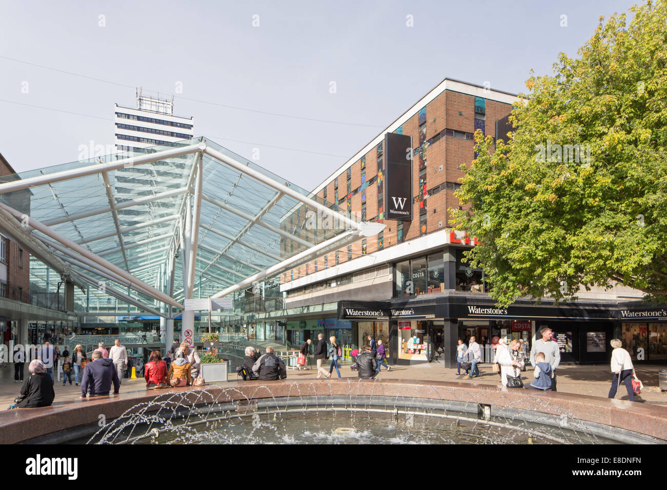 Coventry Einkaufszentrum, Coventry, Warwickshire, England, UK Stockfoto