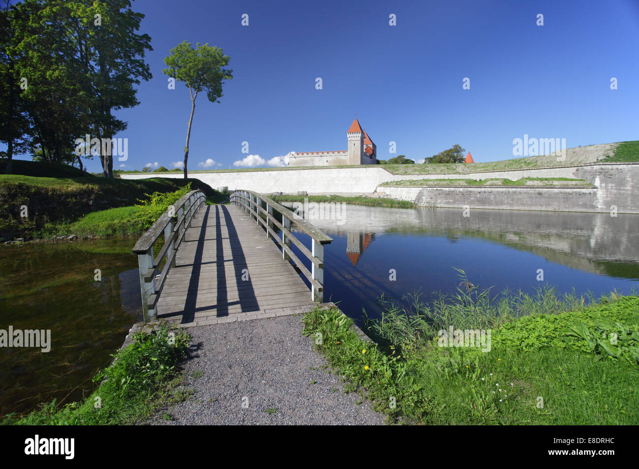 Burg Kuressaare auf Saaremaa Insel, Estland, Baltikum Stockfoto