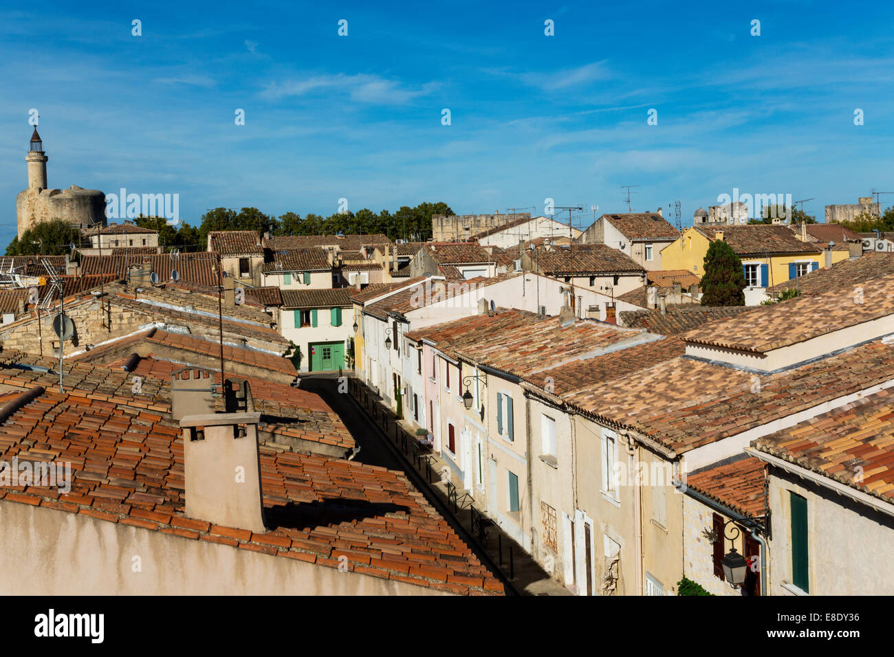 Aigues-Mortes, Gard, Languedoc-Roussillon, Frankreich Stockfoto