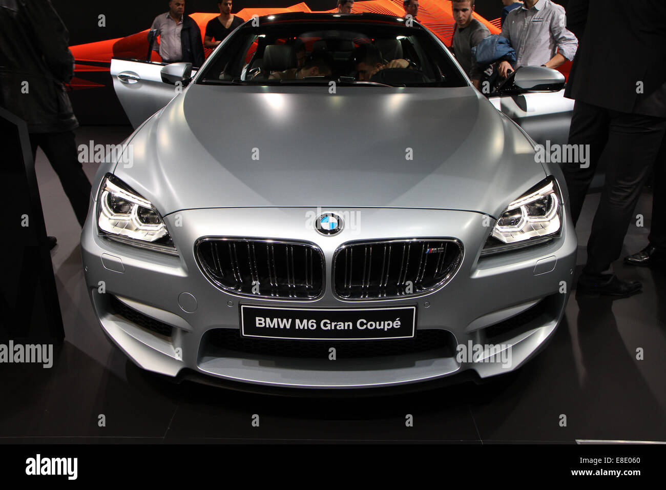 BMW M6 Gran Coupe am Genfer Autosalon 2013. Stockfoto