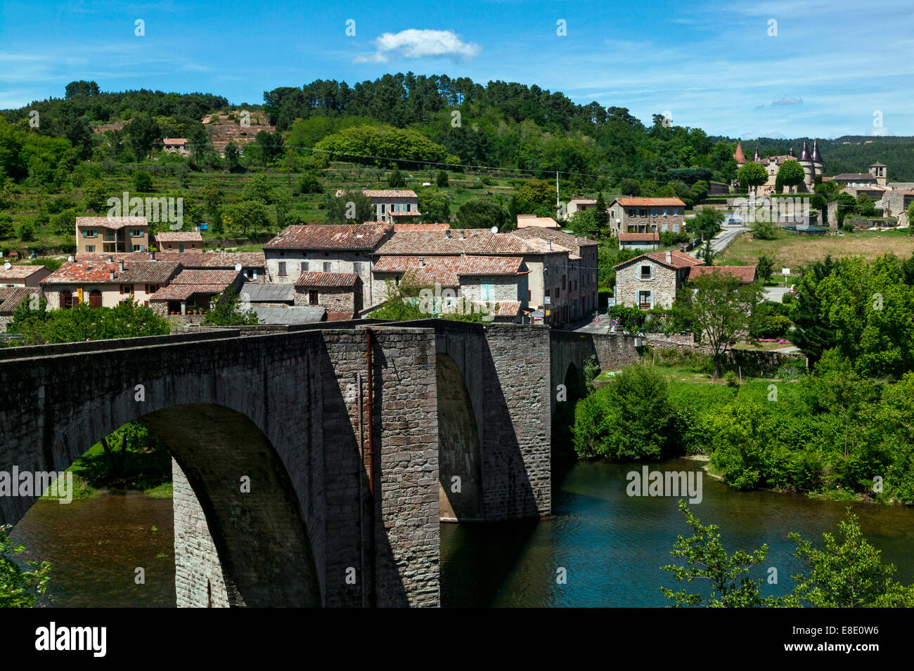 Chandolas, Ardeche, Rhone Alpes, Frankreich Stockfoto