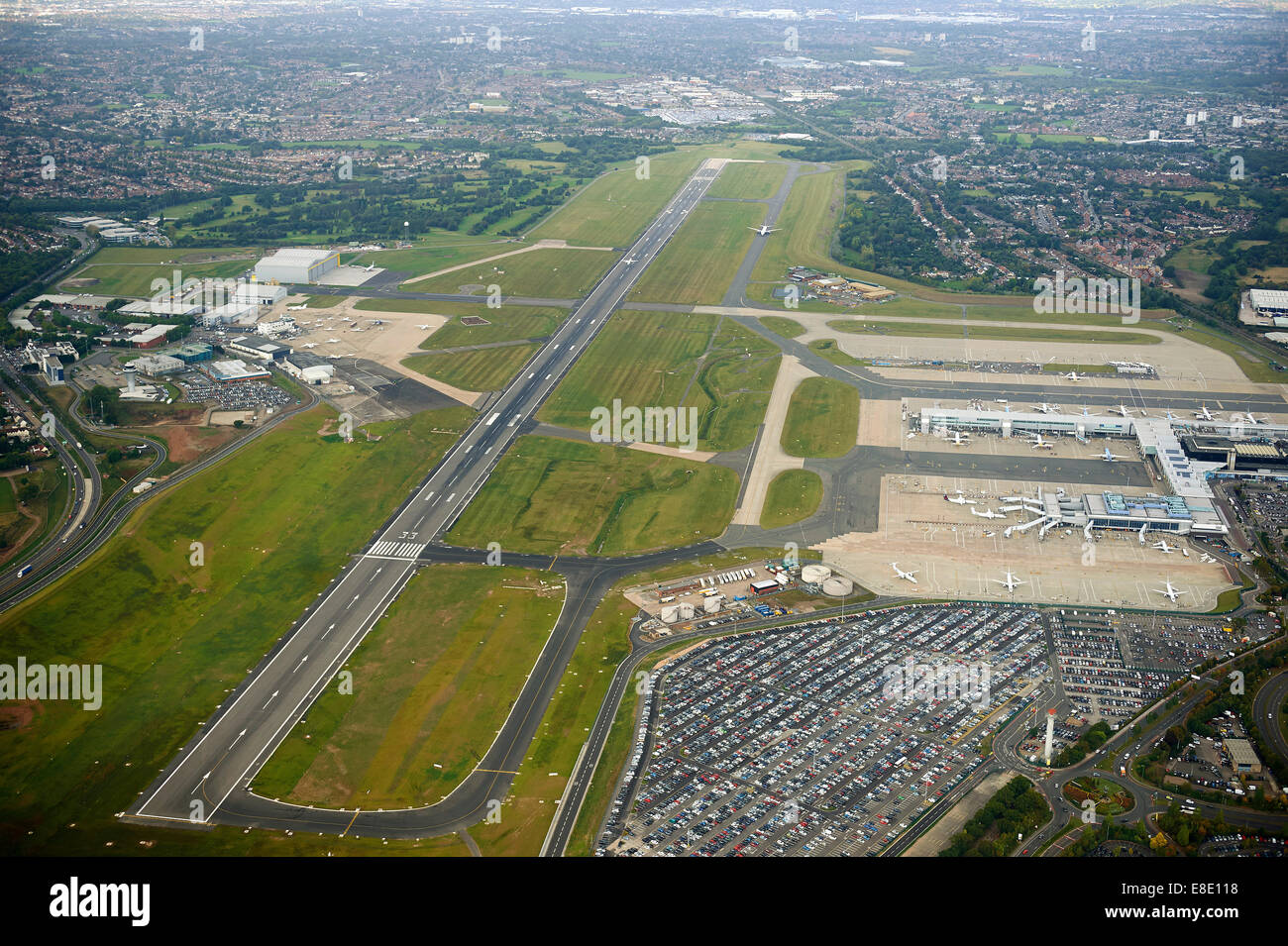 Flughafen Birmingham, West Midlands, UK Stockfoto