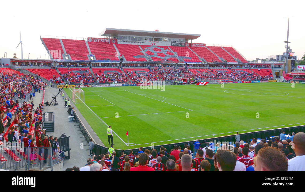 BMO Field-Stadion in Toronto, Kanada Stockfoto