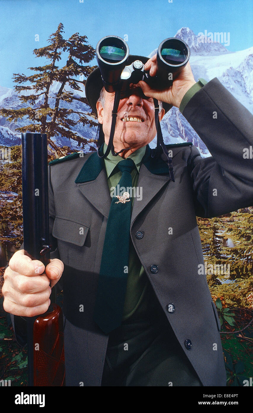 Hamburg, Deutschland, Portraet einer Foerster Stockfotografie Alamy