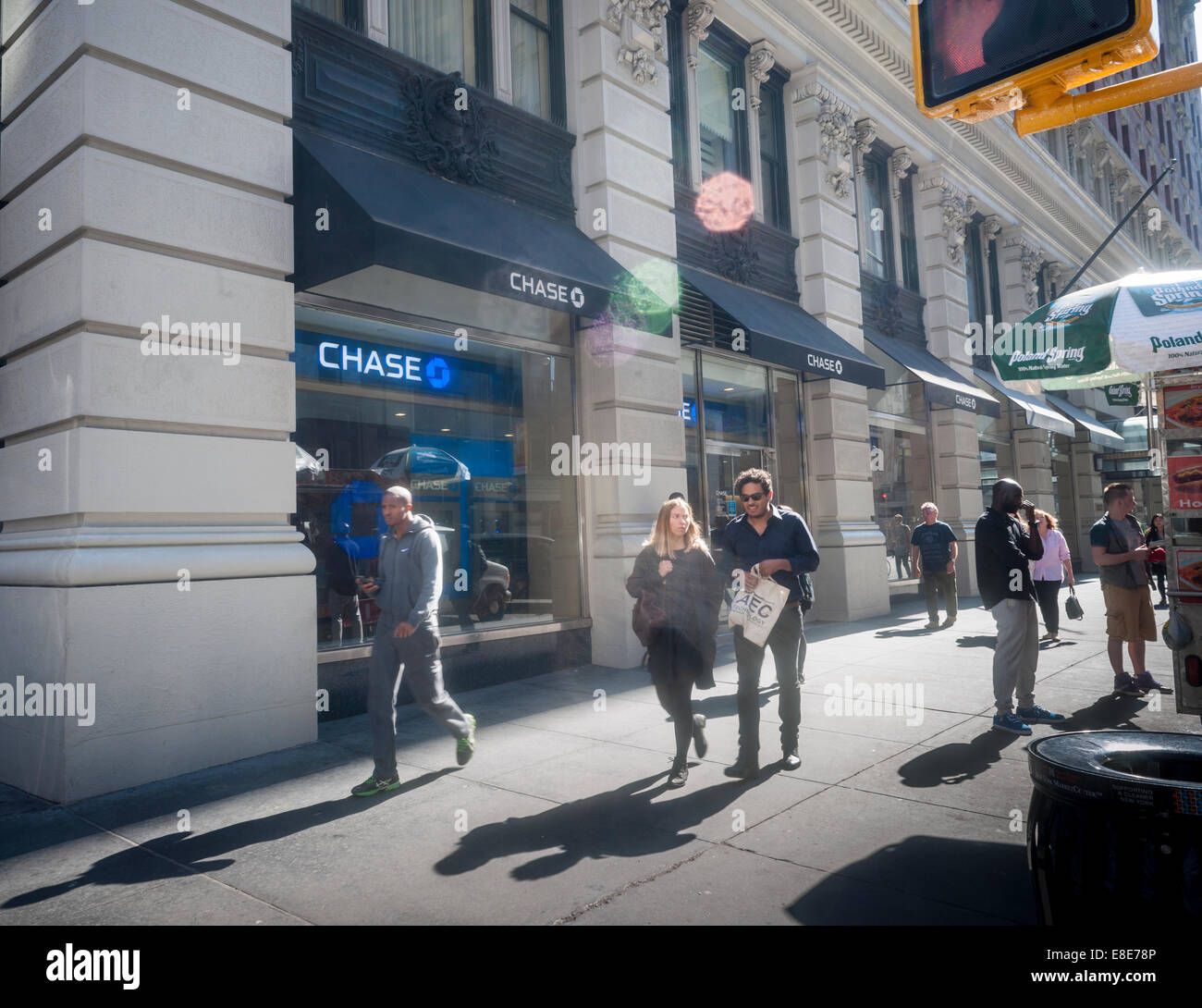 JPMorgan Chase Bank in Midtown in New York Stockfoto