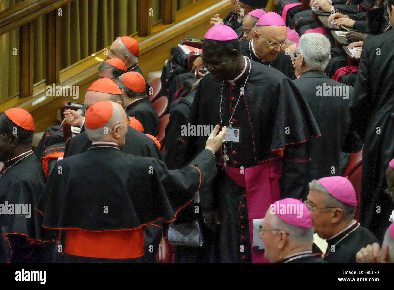 Vatikan-Stadt. 6. Oktober 2014. Kredit-Papst Francis Assist am ersten Tag der Familie Synode, 6. Oktober 2014: wirklich Easy Star/Alamy Live News Stockfoto