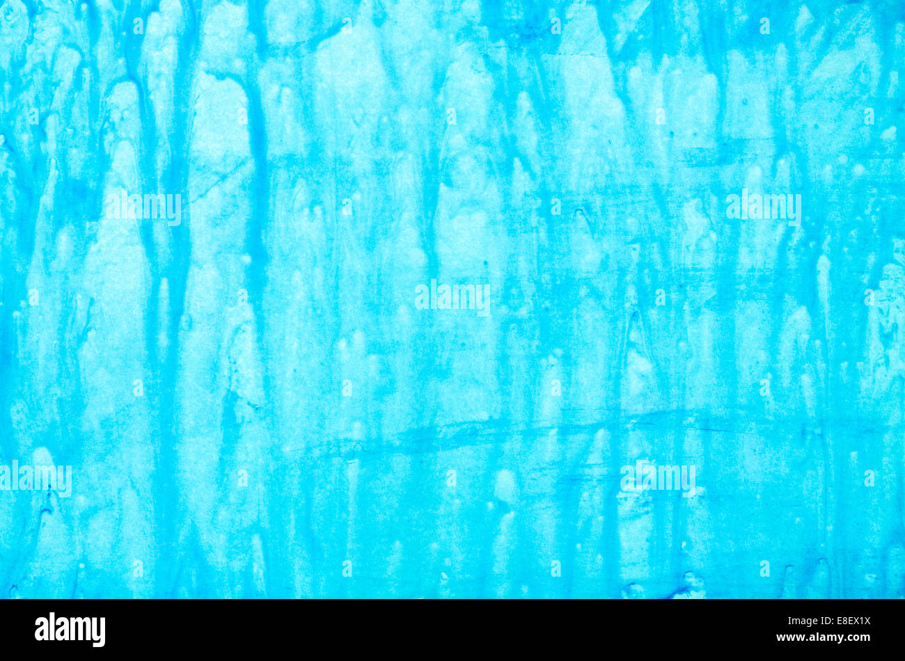 Hintergrund des blauen Aquarell Textur Stockfoto