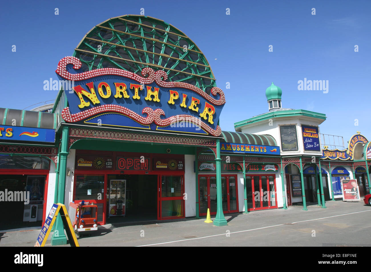 North Pier, Blackpool, Lancashire Stockfoto