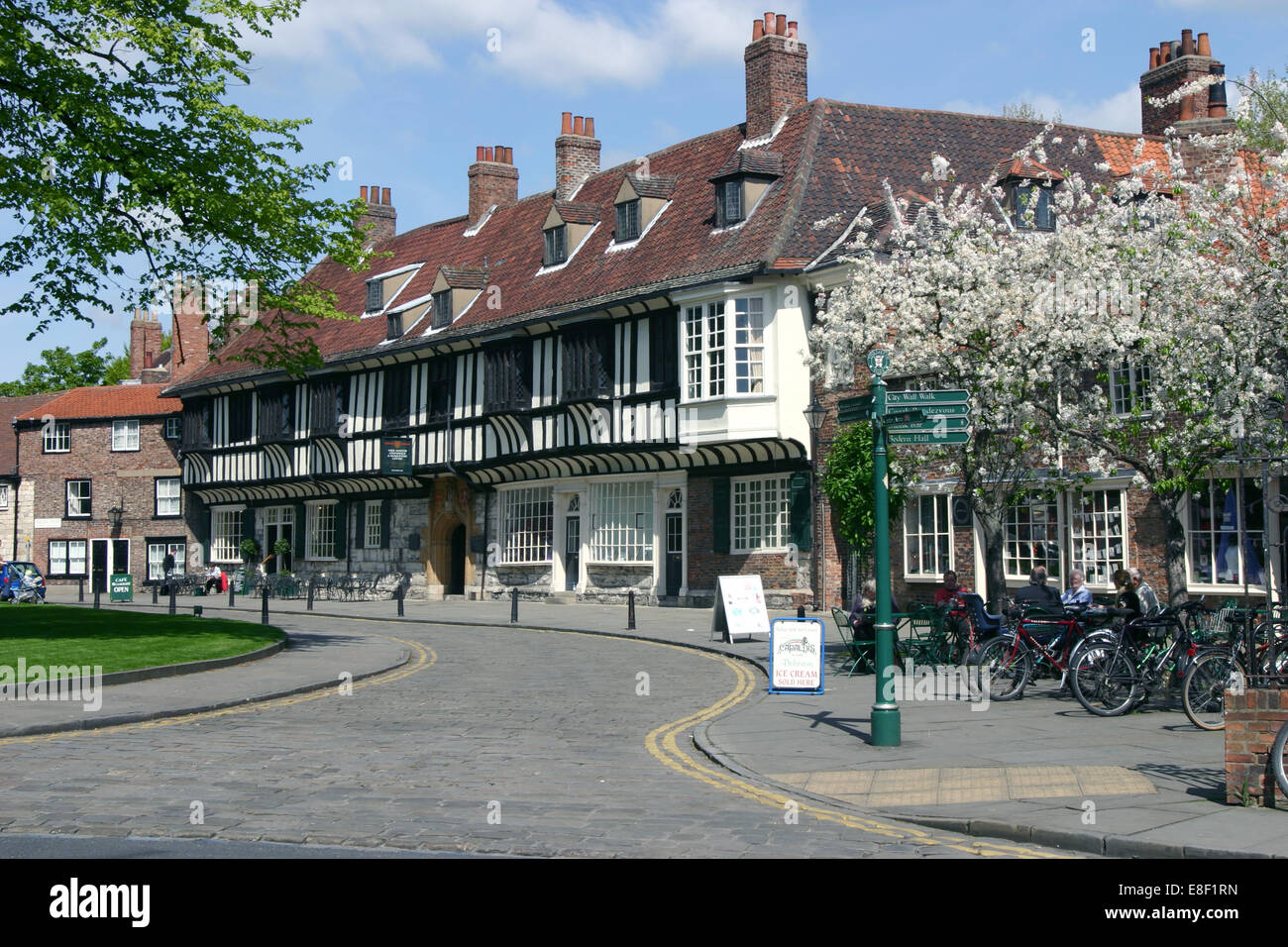 College Street, York, North Yorkshire Stockfoto