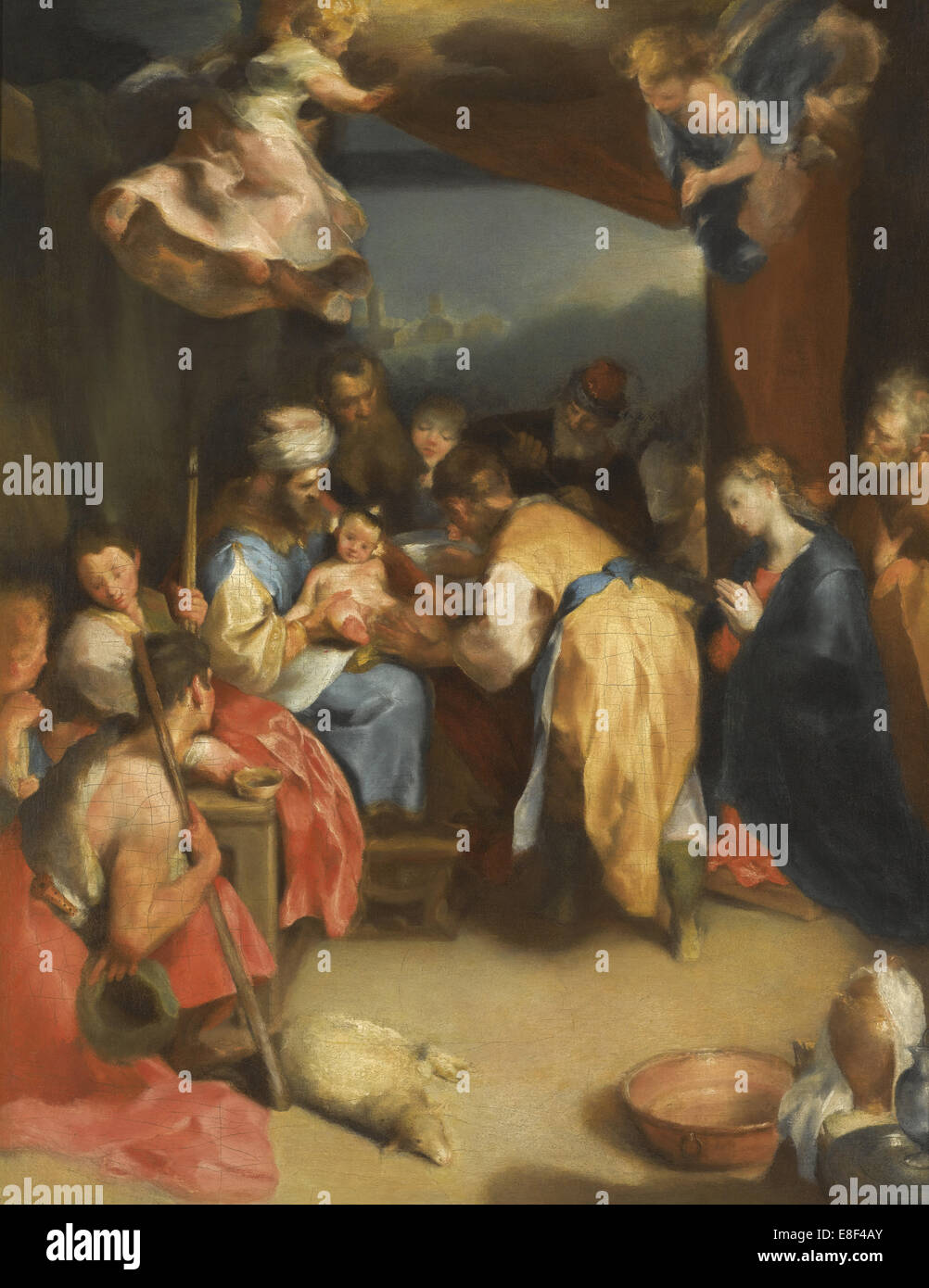 Die Beschneidung Christi. Künstler: Barocci, Federigo (1528-1612) Stockfoto
