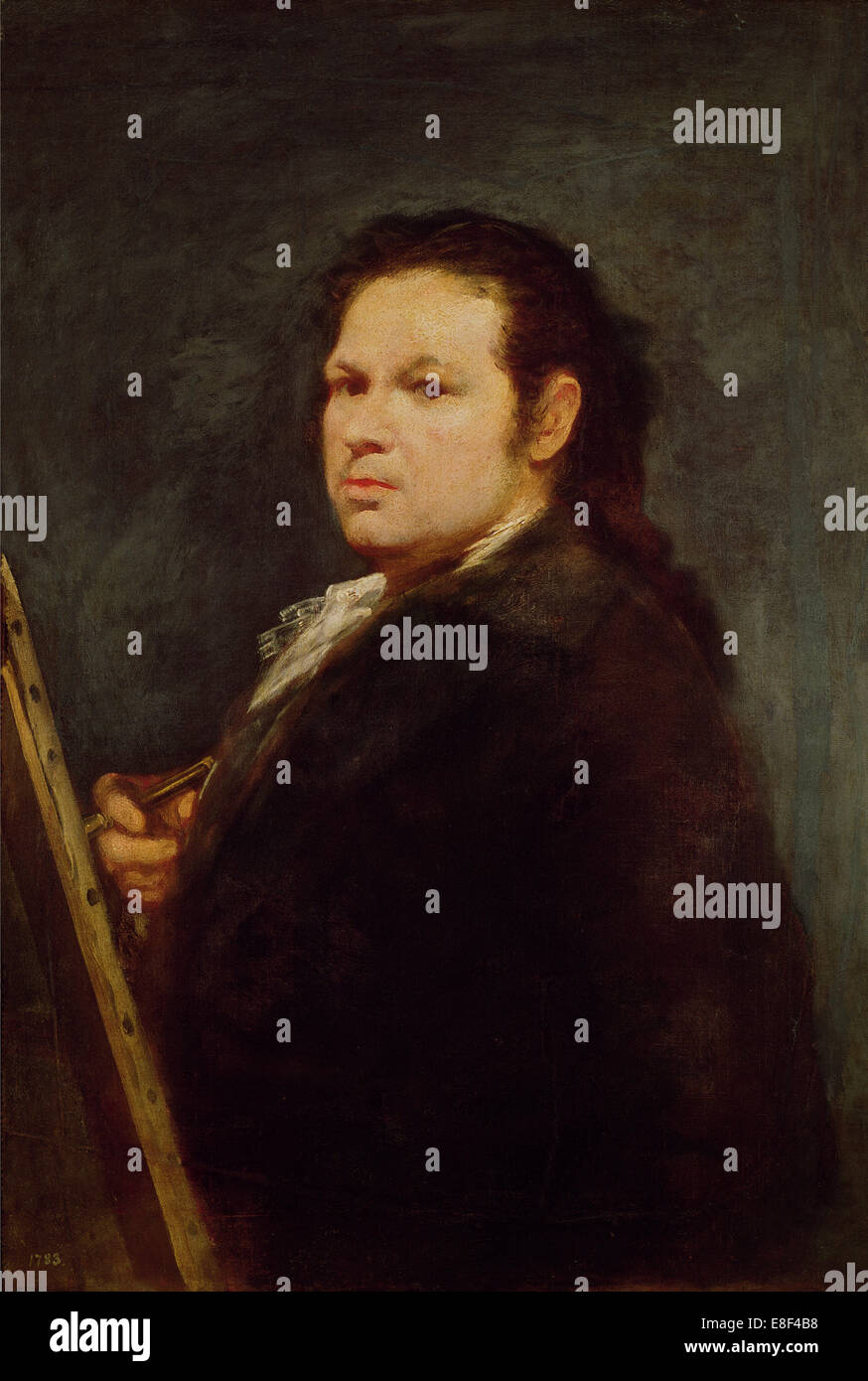 Self-Portrait. Künstler: Goya, Francisco de (1746-1828) Stockfoto