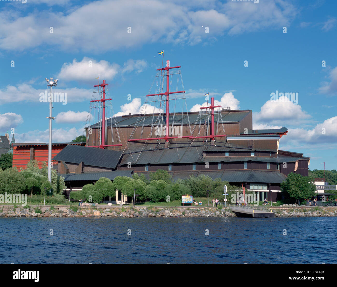 Vasa-Museum, Djurgarden, Stockholm, Schweden. Stockfoto