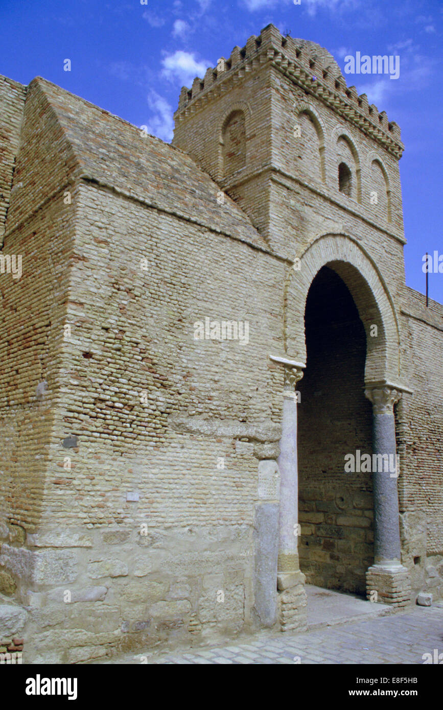 Große Moschee, Kairouan, Tunesien. Stockfoto