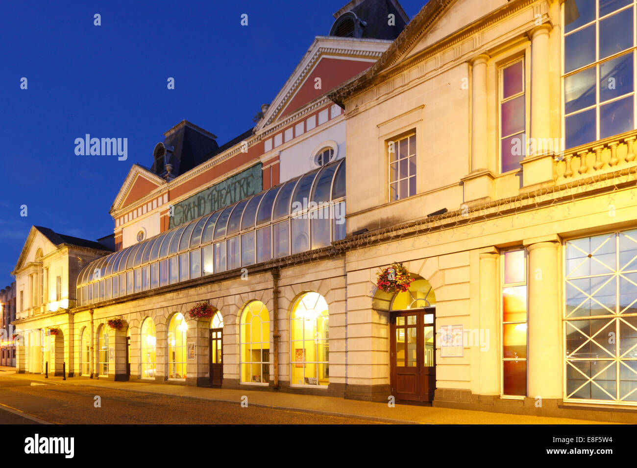 Grand Theatre, Swansea, Südwales, 2010. Stockfoto