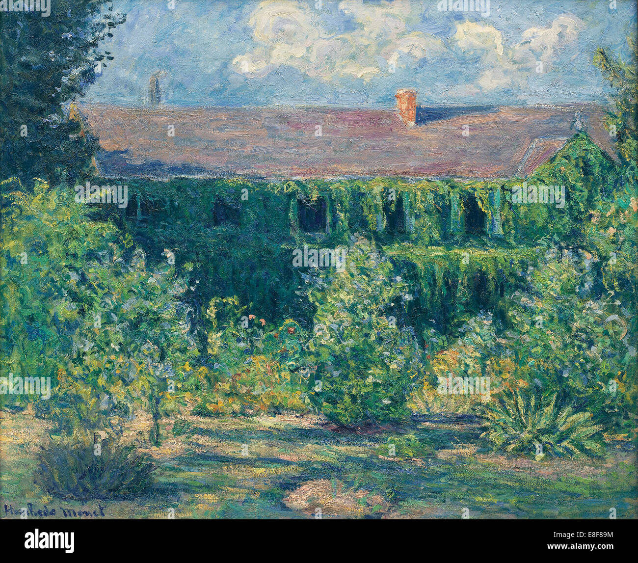 Haus und Garten von Claude Monet. Künstler: Hoschedé Monet, Blanche (1865-1947) Stockfoto