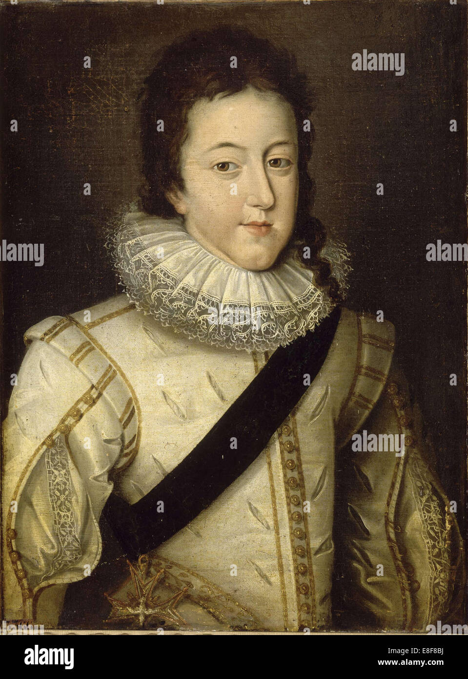 Ludwig XIII., König von Frankreich und Navarra (1601-1643) als Dauphin. Künstler: Pourbus, Frans (II), (Schule) Stockfoto