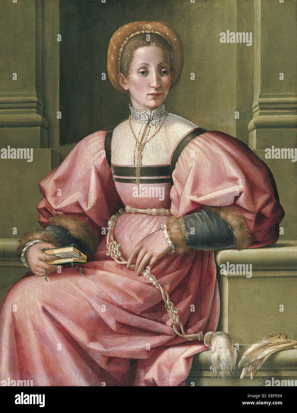 Portrait of a Lady. Künstler: Foschi, Pier Francesco di Jacopo (1502-1567) Stockfoto