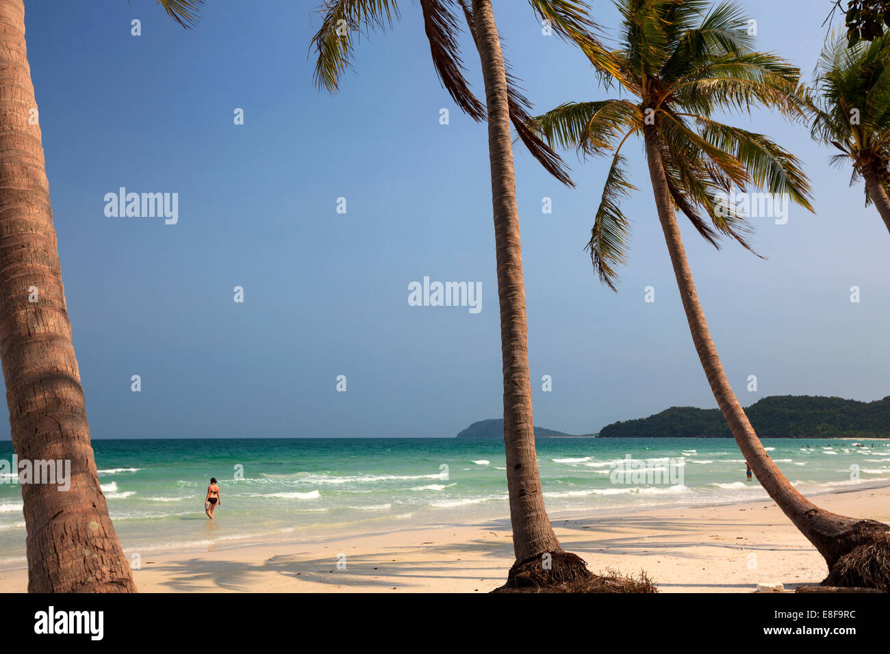 Vietnam, Phu Quoc, Sao Beach Stockfoto
