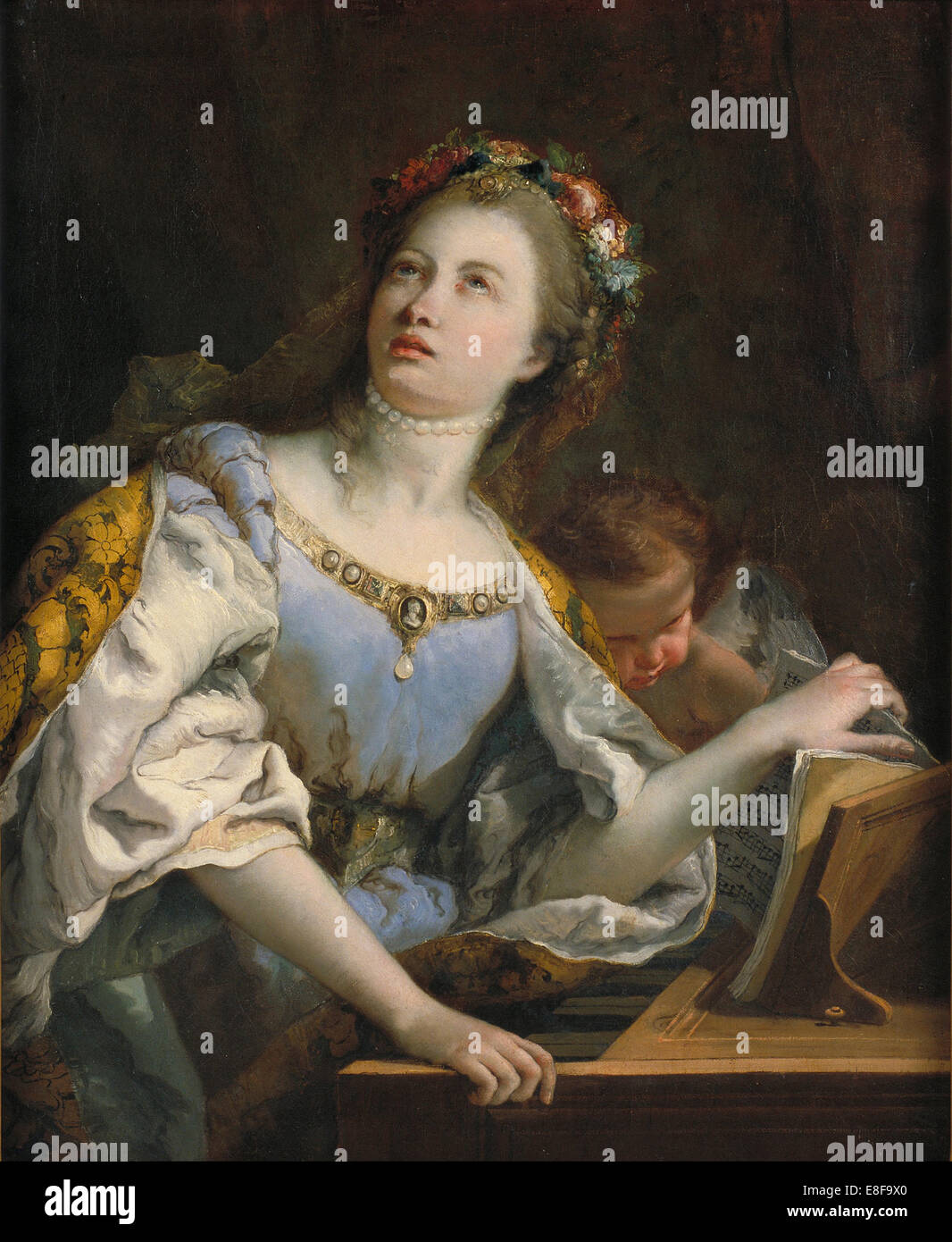 Santa Cecilia. Künstler: Tiepolo, Giambattista (1696-1770) Stockfoto