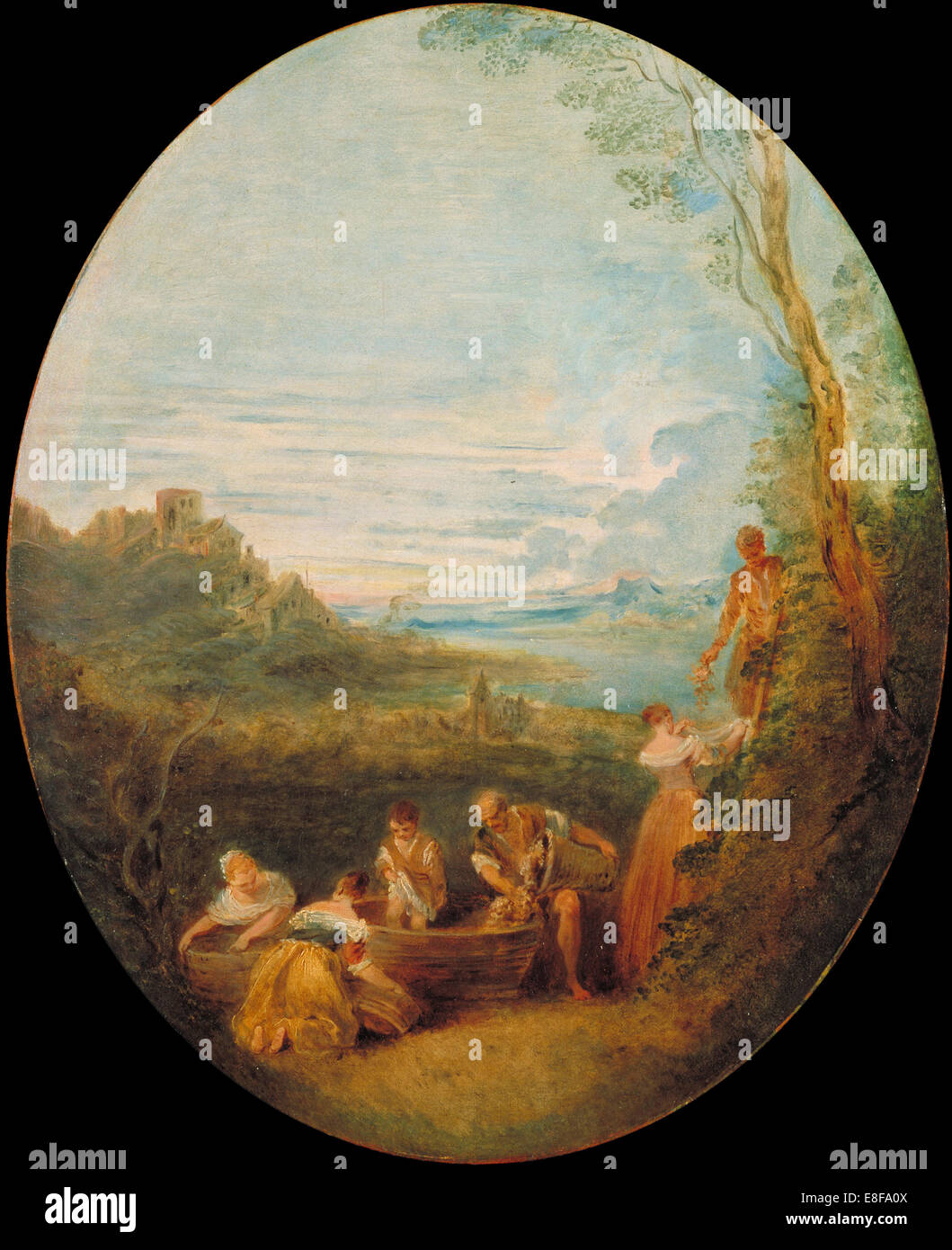 Frühling. Künstler: Pater, Jean-Baptiste (1695-1736) Stockfoto