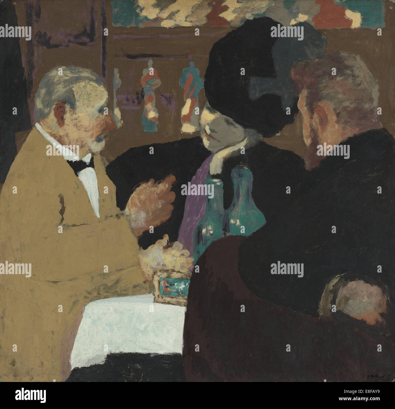 Ein Vergnügen. Künstler: Vuillard, Édouard (1868-1940) Stockfoto