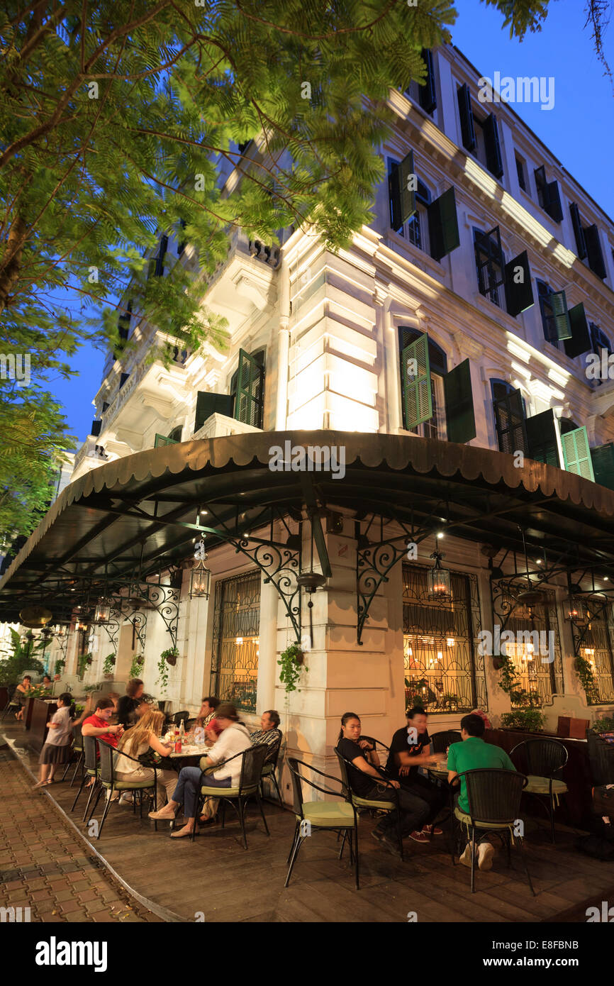 Vietnam, Hanoi, French Quarter, historischen Sofitel Metropole Hotel Stockfoto