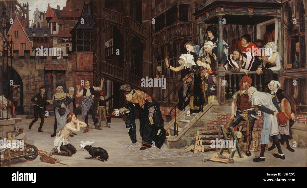Rückkehr des verlorenen Sohnes. Künstler: Tissot, James Jacques Joseph (1836-1902) Stockfoto
