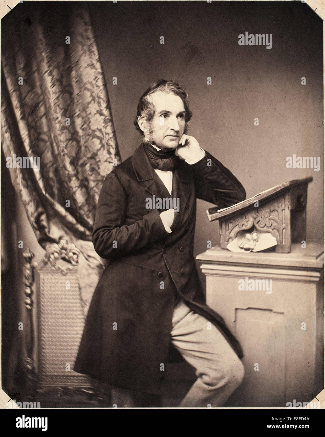 Der Chemiker Justus von Liebig. Künstler: Hanfstaengl, Franz (1804-1877) Stockfoto